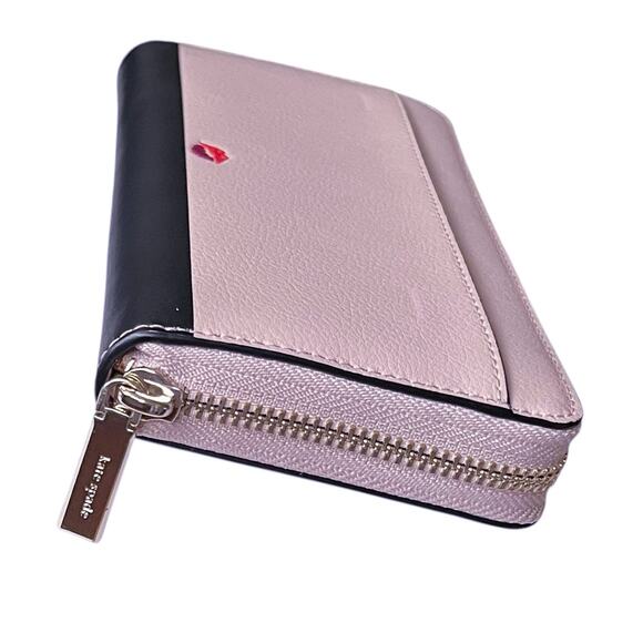 Kate Spade x Disney Minnie Mouse Large Continental Zip Around Leather Wallet - Picture 10 of 13